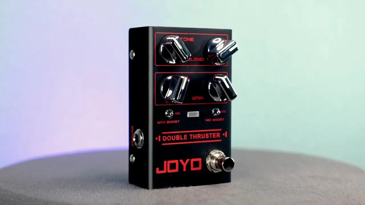 Pedal JOYO DOUBLE THRUSTER - Instrumentos musicais - Da Mina, Três 
