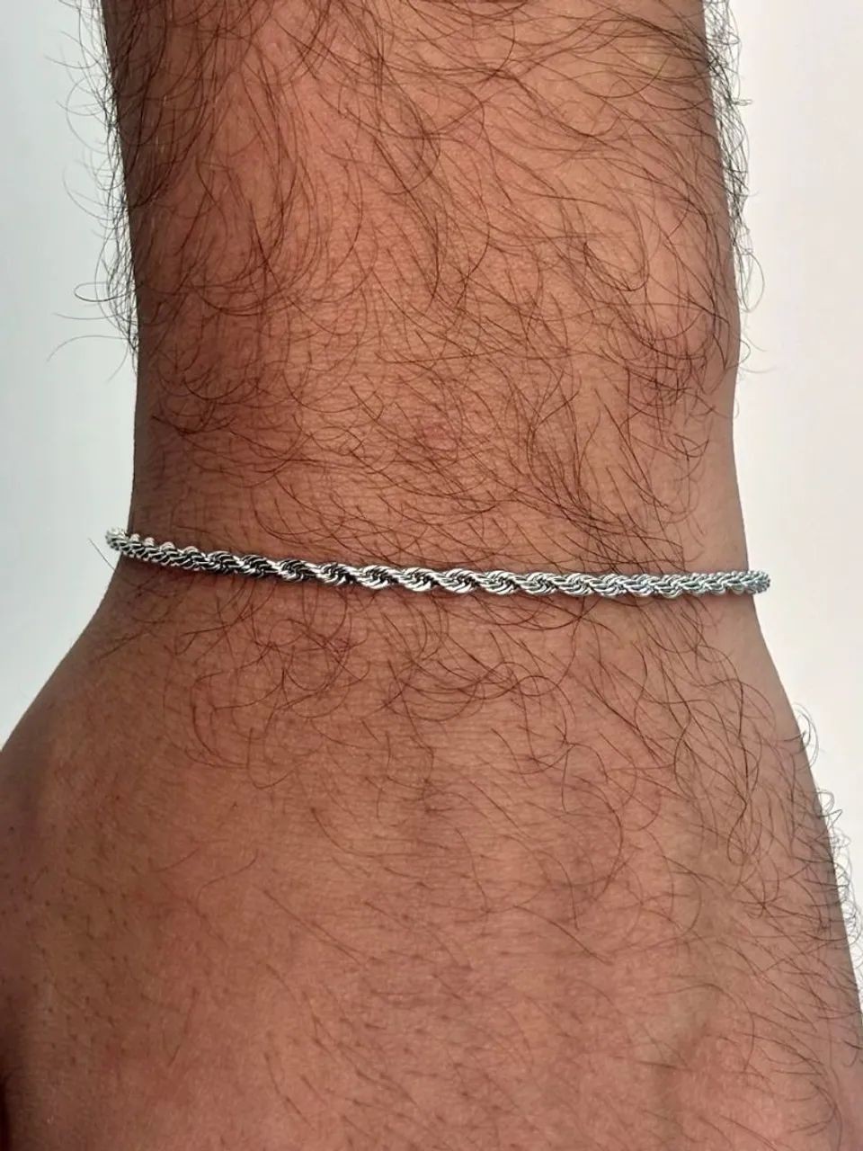 Pulseira cordão baiano 2mm  - Foto 2