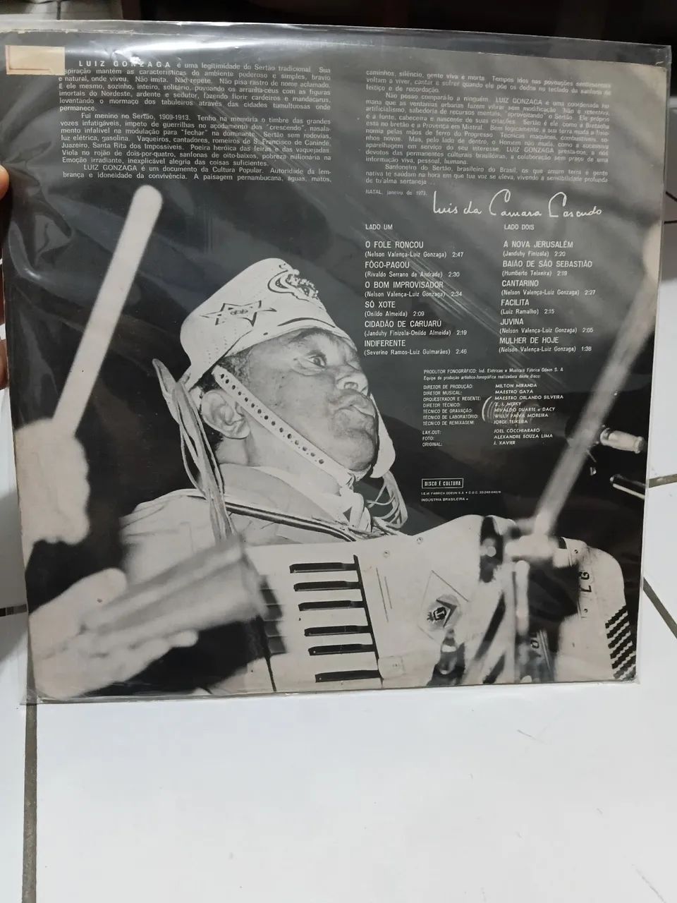 Lp raro Luiz Gonzaga - O fole roncou 1973 - Foto 2