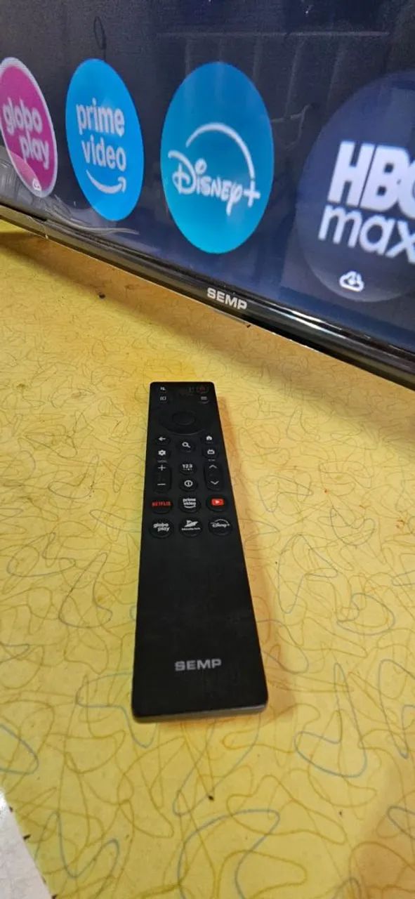 TV semp Smart 43 polegadas, nova no plástico entrego  - Foto 3
