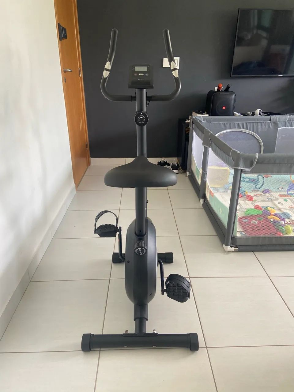 Bicicleta Ergométrica V-1000 Connect Consport  - Foto 4