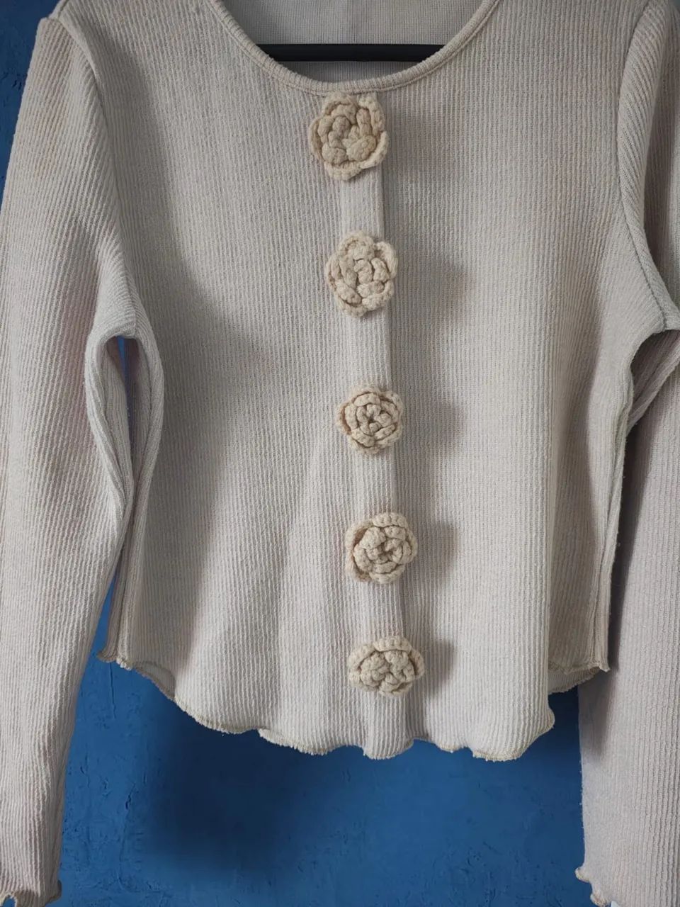 blusa bege 
