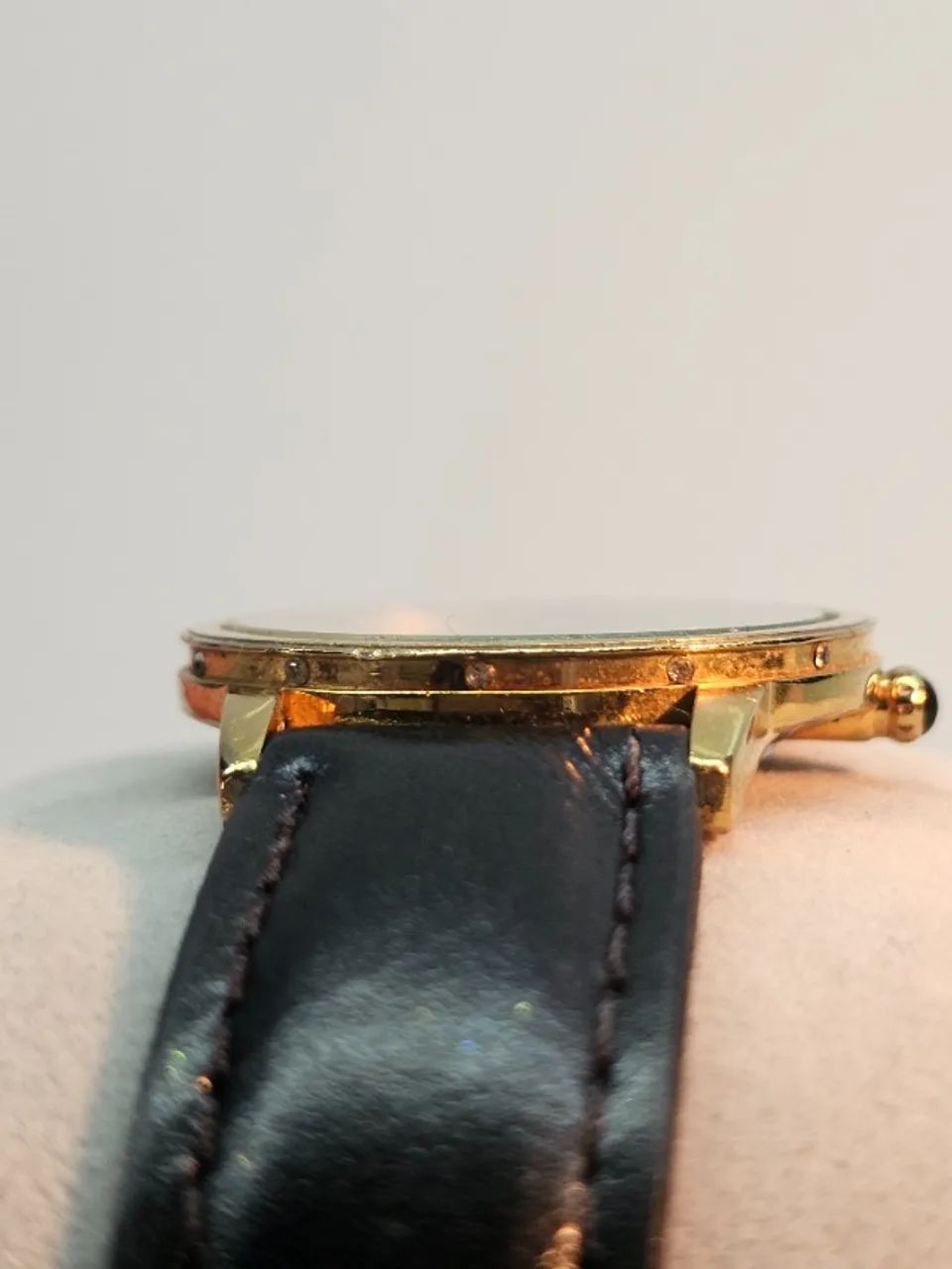 Relógio Pierre Cardin original pedras preciosas revisado pilha nova - Foto 2