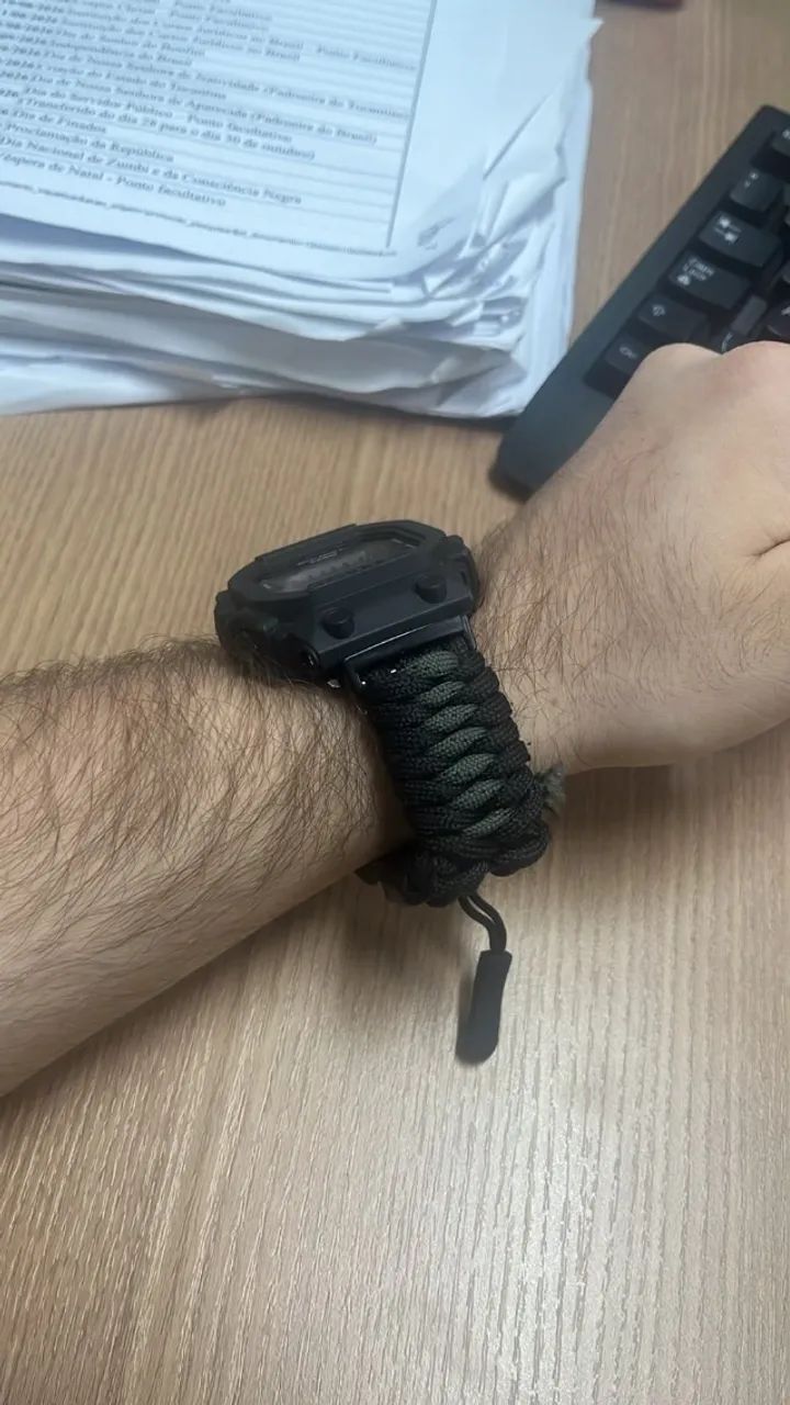Confecção de pulseiras paracord personalizavel. - Foto 2
