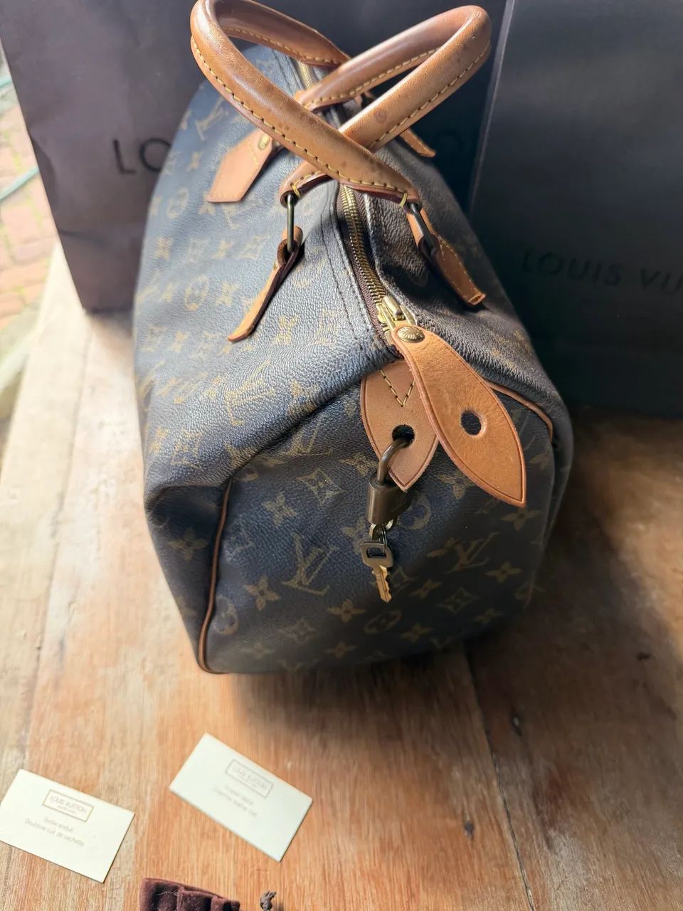 Bolsa original Louis Vuitton speedy - Foto 5