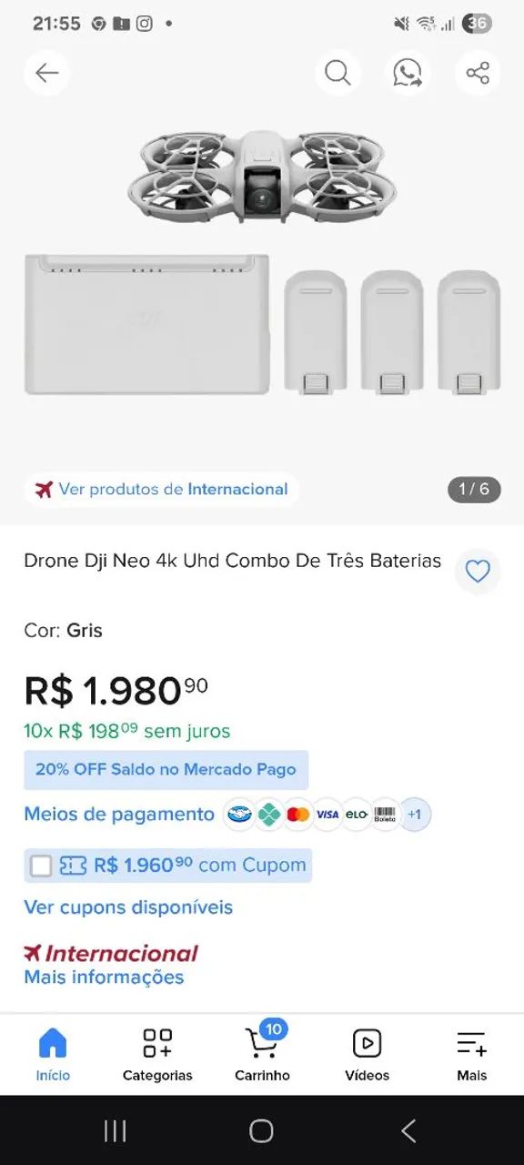 Drone neo Dji  - Foto 5