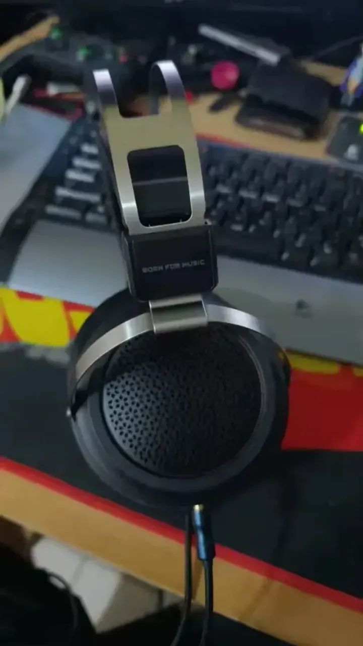 FiiO JT1 Professional Studio Headphones for Recording Gaming Headset with Microphone - Foto 3