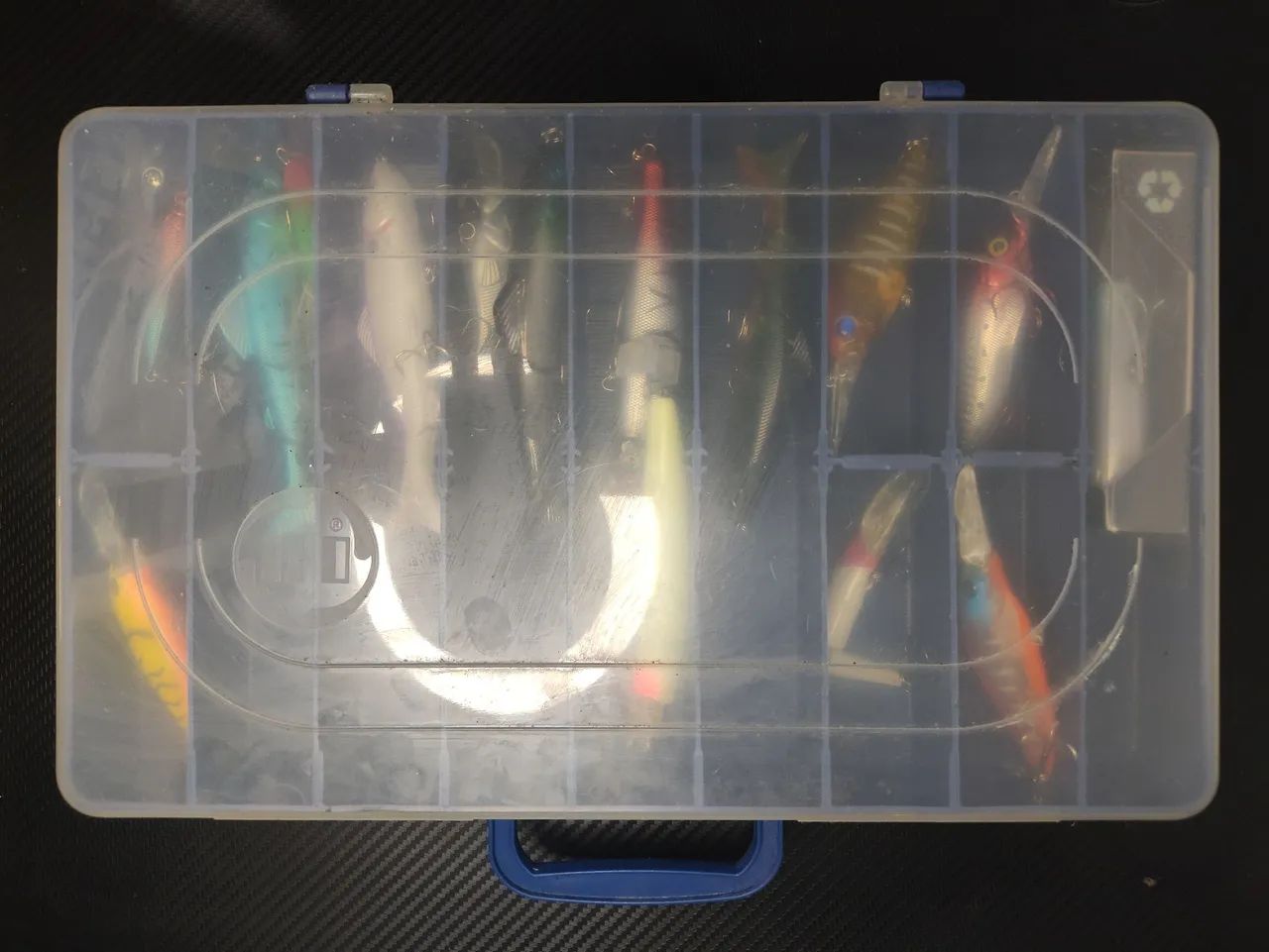 Estojo isca artificial pesca  - Foto 3