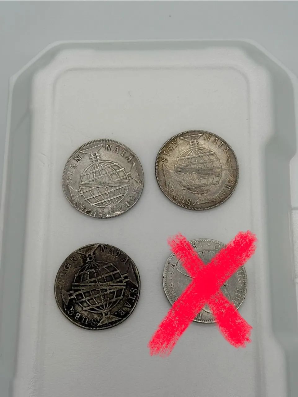Lote moedas antigas - Foto 2