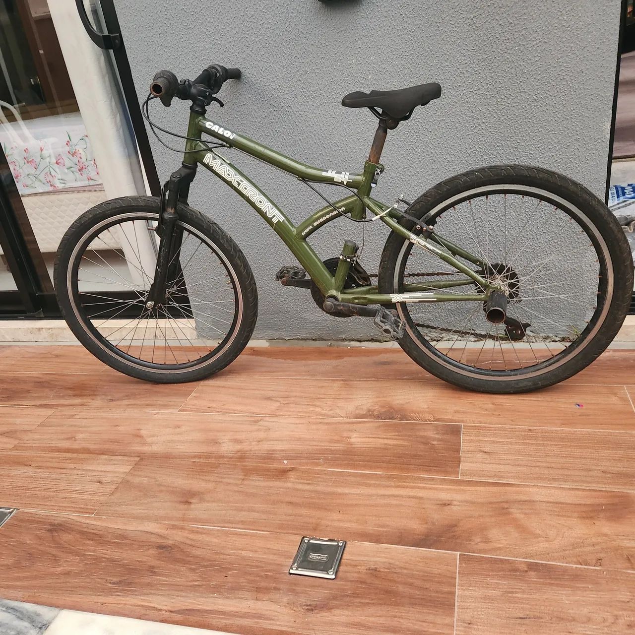 Bicicleta caloi verde escuro  - Foto 2