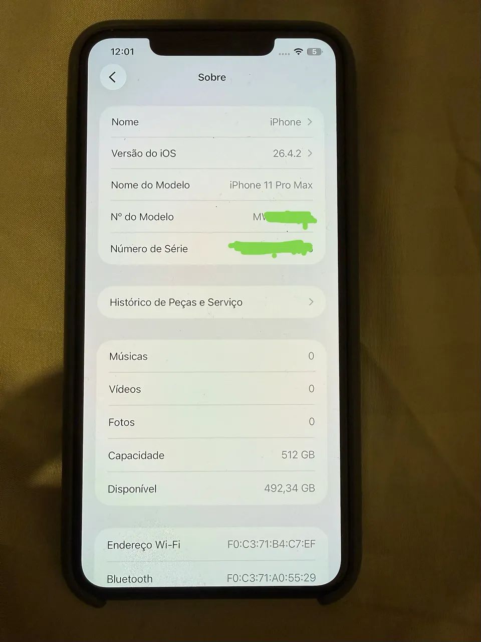 IPhone 11 Pro Max 512G semi novo - Foto 3