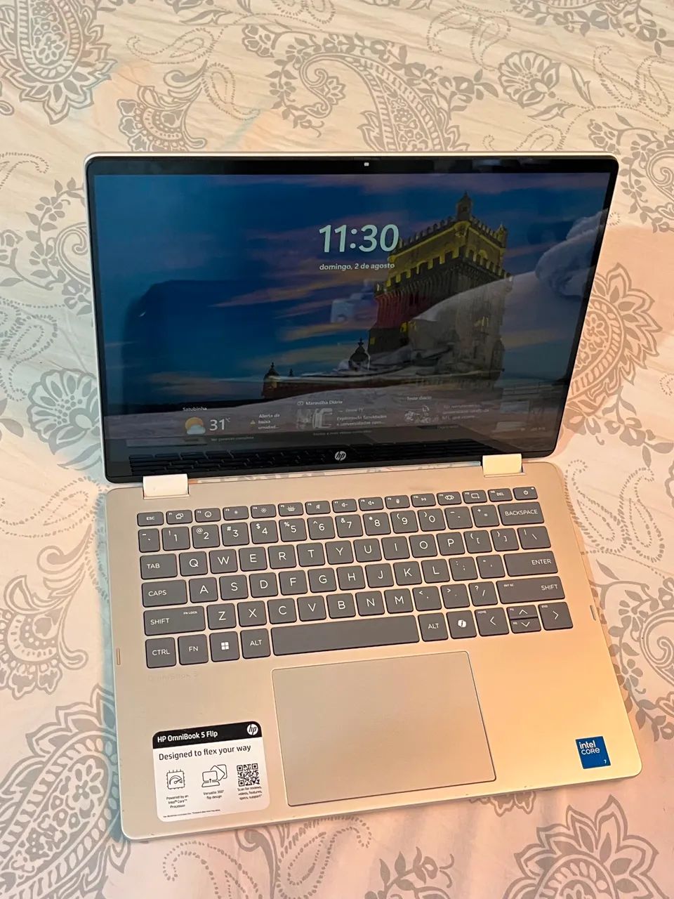 Notebook gamer i7 ultra Touchscreen HP; 16GB ram 