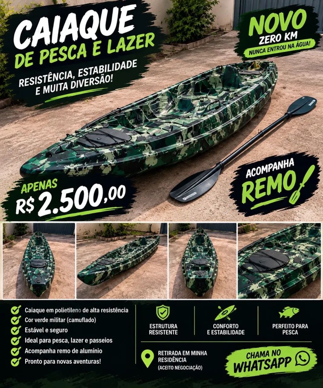 Caiaque Náutico 