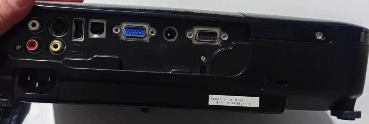 DATA SHOW EPSON POWERLITE S12+ - KIT COMPLETO - R$ 800,00
