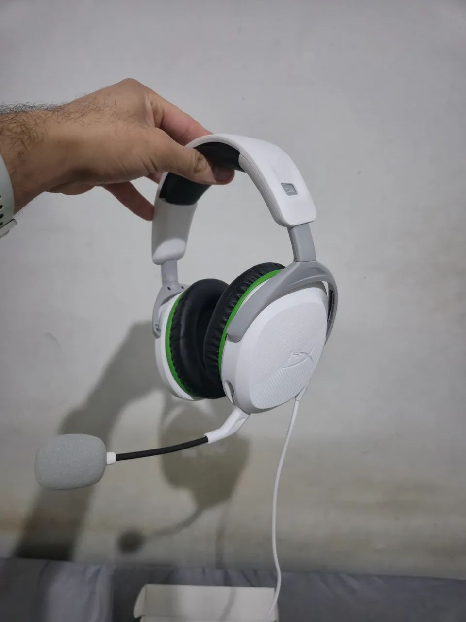 Headset Gamer HyperX CloudX Stinger 2 White (Estado de novo) - Foto 3