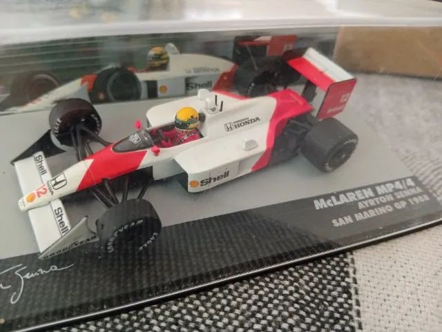 Carrinho de coleção do Ayrton Senna  - Foto 4