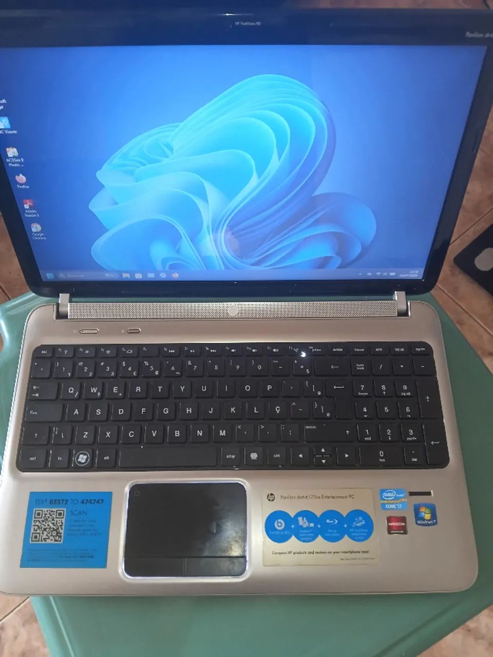 Notebook HP Core i7