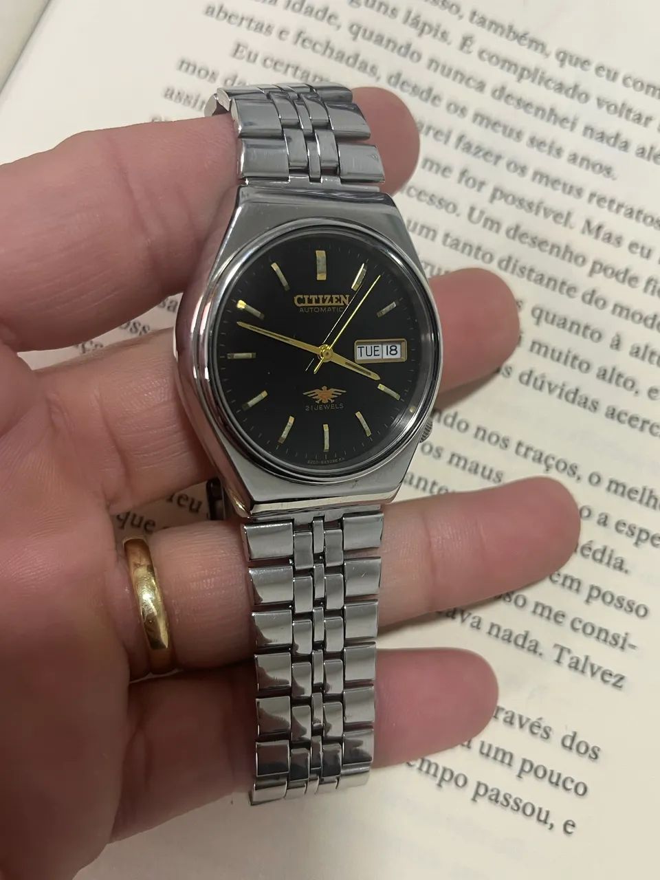 Relogio Citizen Automático Eagle 8200 - Foto 4