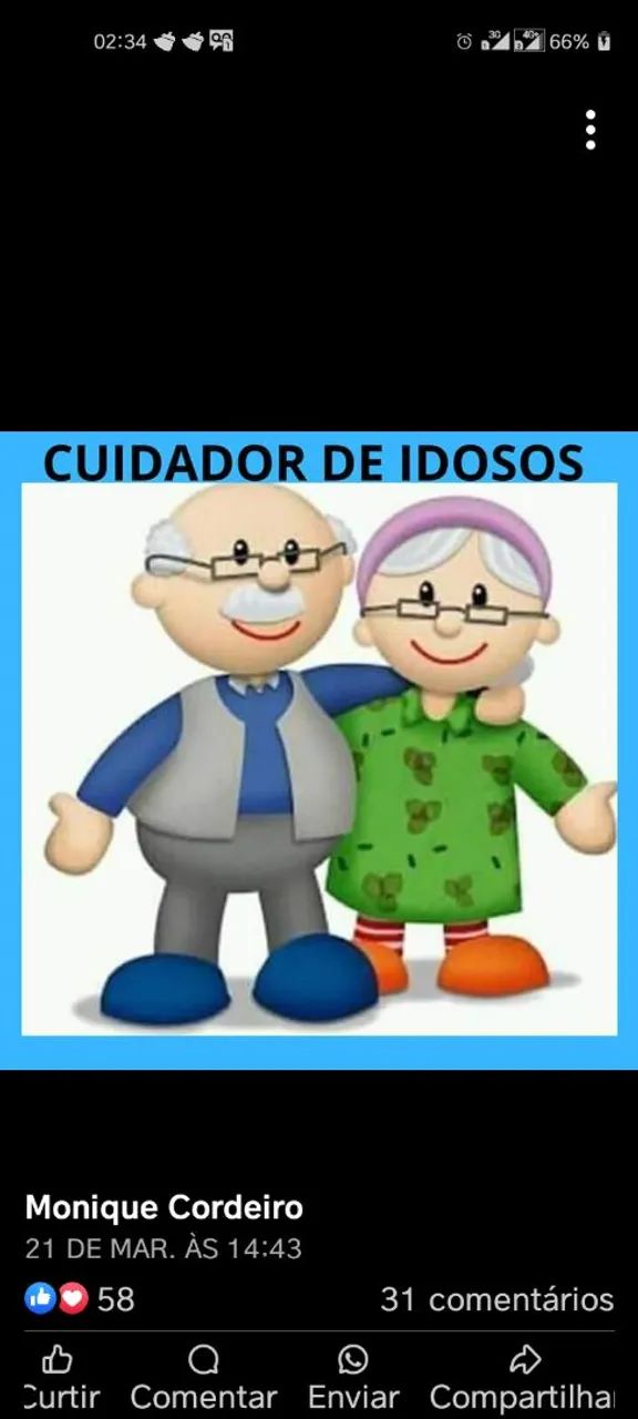 Casa de repouso vaga cuidadora femininaj