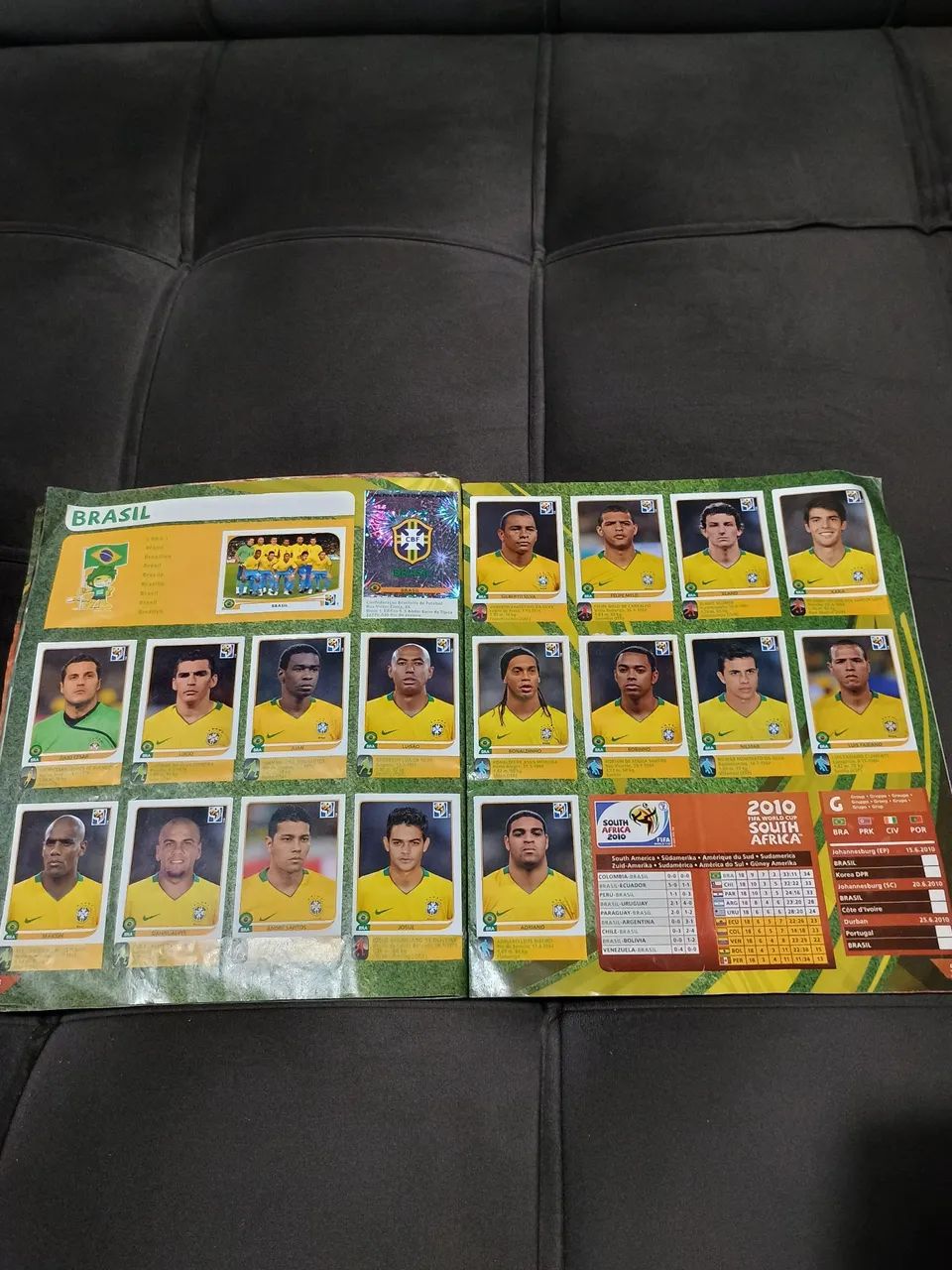 (Oportunidade) Album Copa 2010 Original 