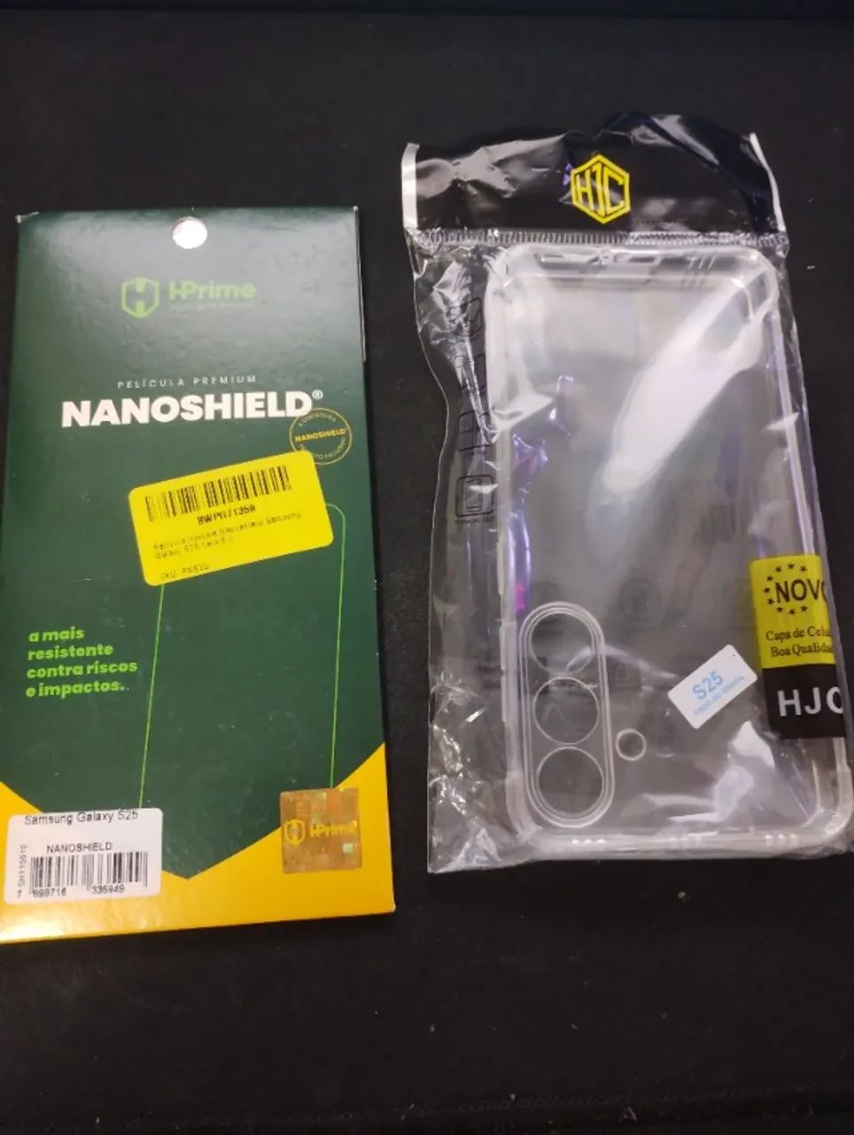 S25 Capinha e película nanoshield