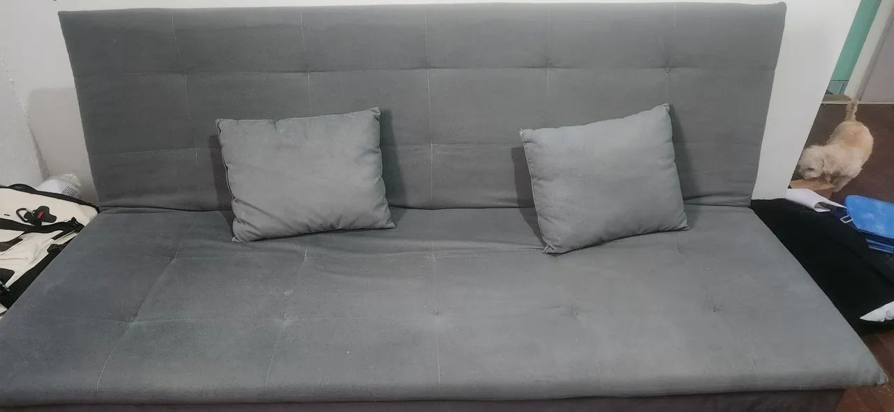 Sofá 3 lugares e painel de tv - Foto 4