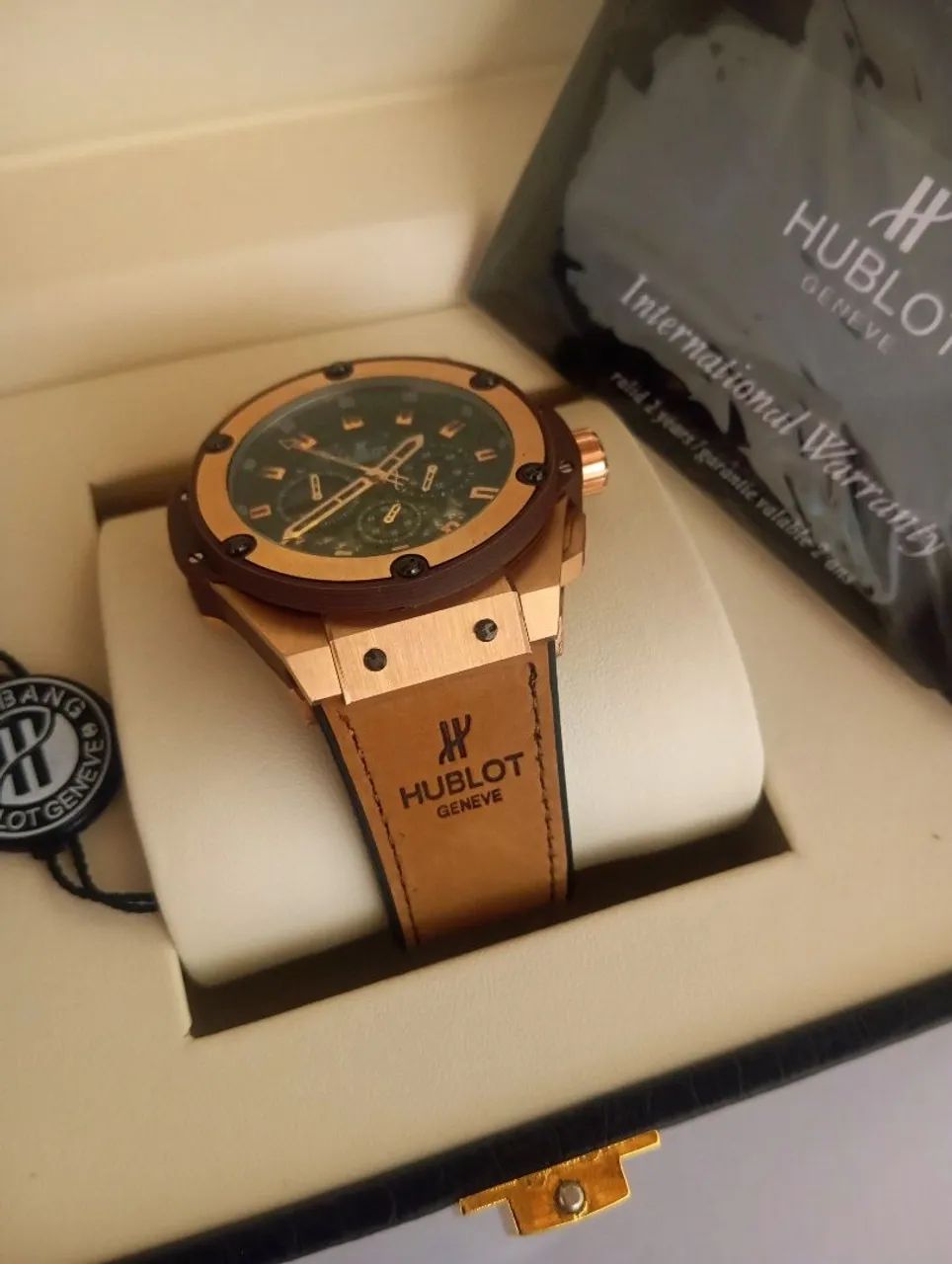 Relógio hublot geneve, linha Premium AAA 100% funcional  - Foto 5