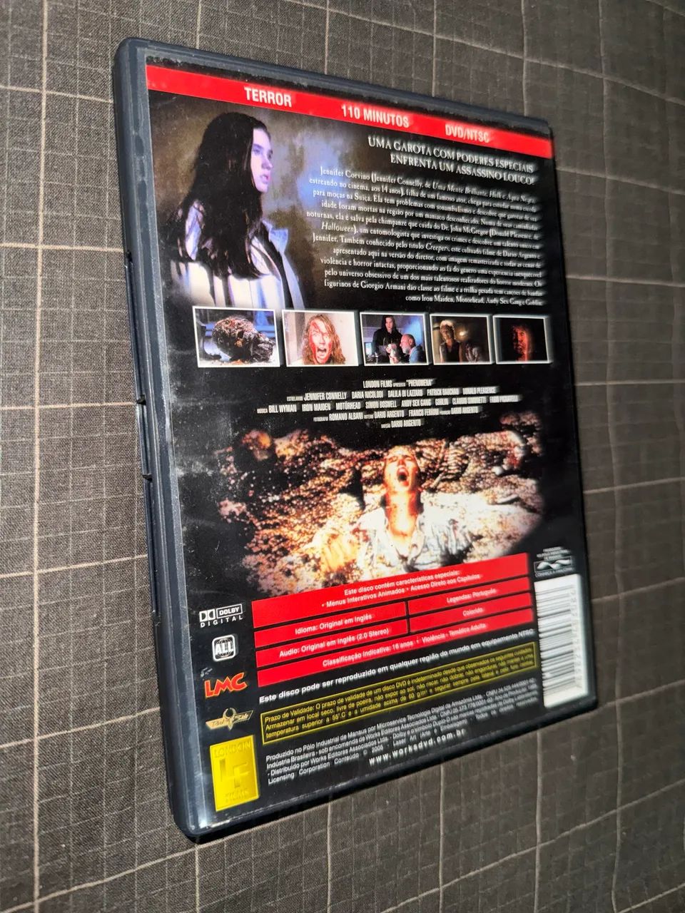 Dvd Phenomena (Jennifer Connelly) - Foto 2