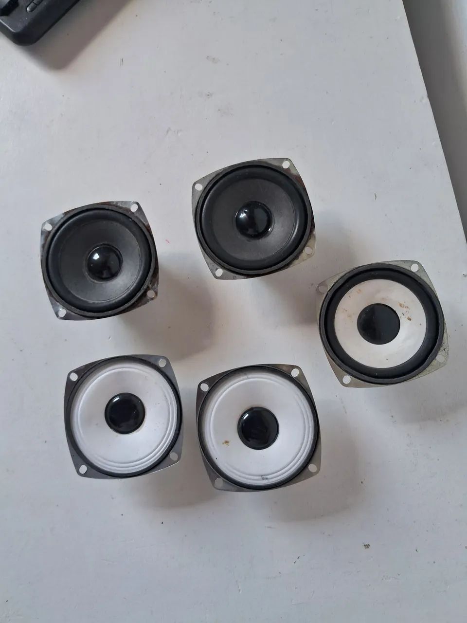 5 Alto falantes de 3 polegadas usado