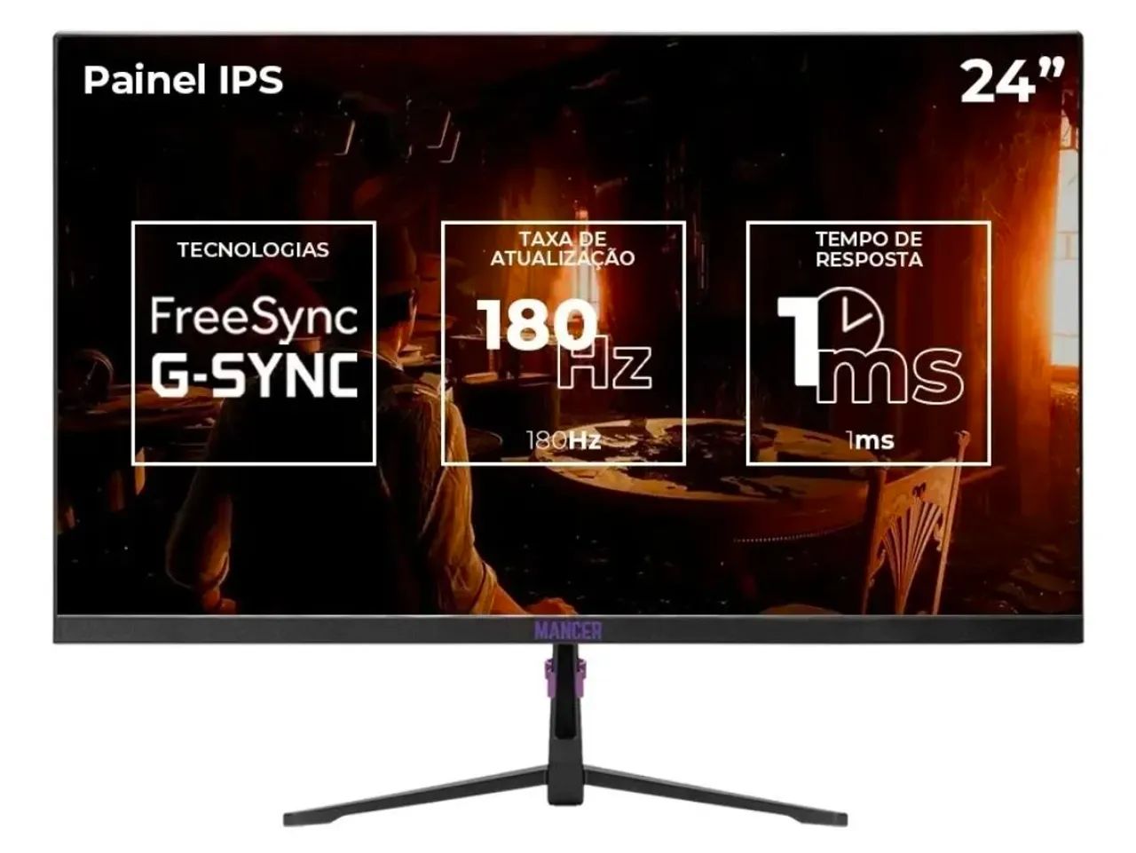 Monitor Mancer QHD 1ms 180hz