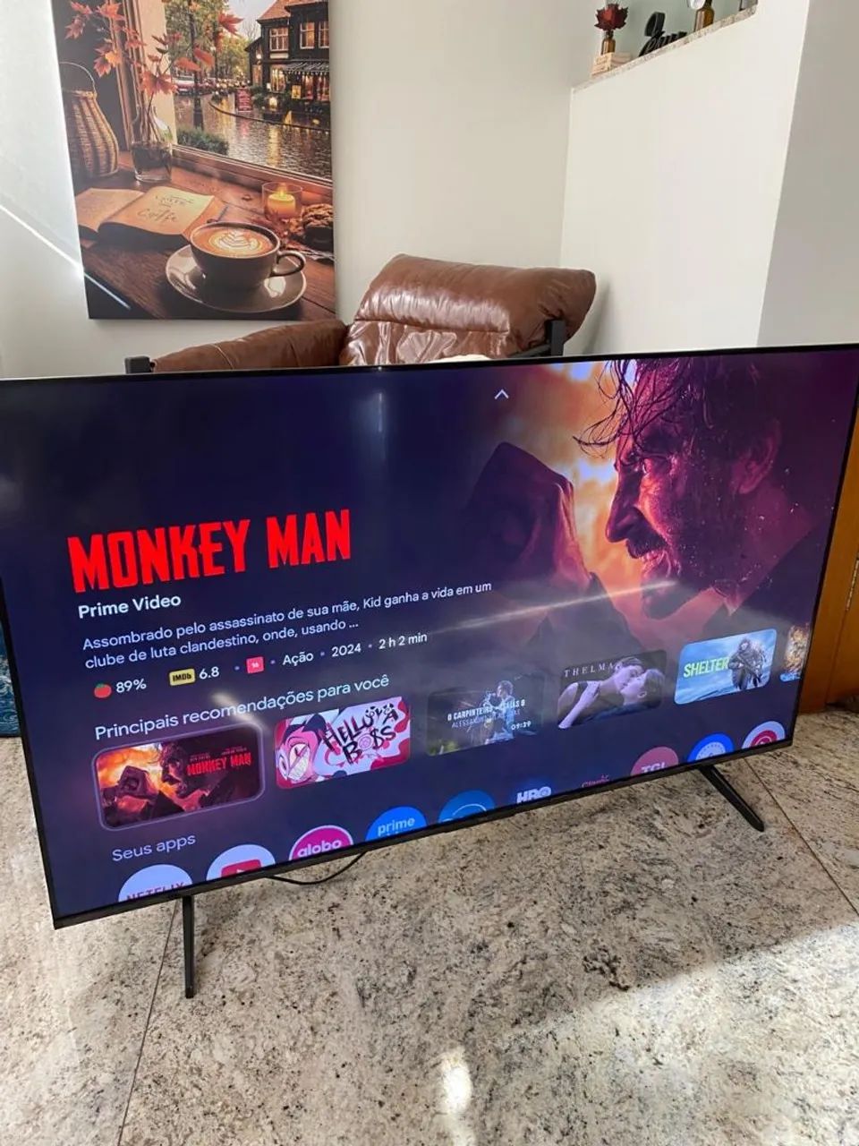 Smart tv TCL 50 polegadas 