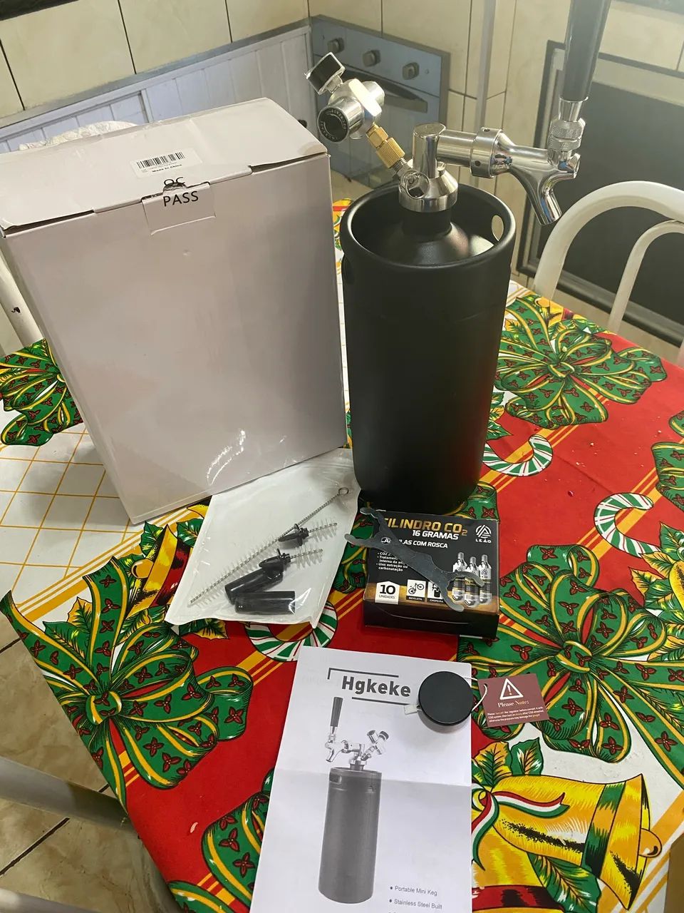 Barril Keg Growler