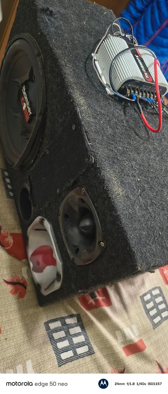 Caixa de som completa com módulo Taramps+ rádio bluetooth  - Foto 4