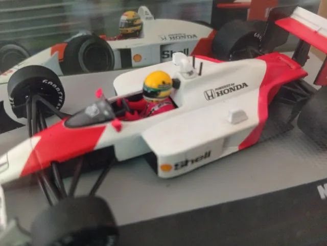 Carrinho de coleção do Ayrton Senna  - Foto 3