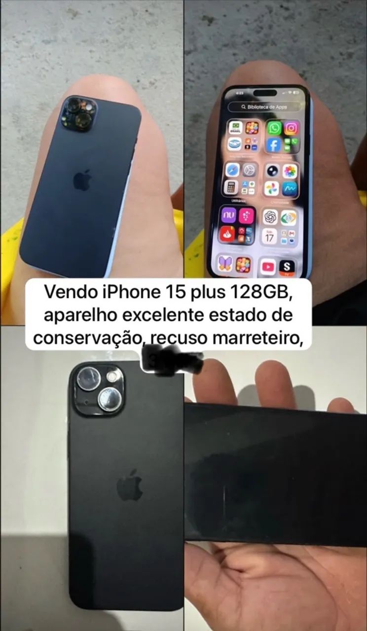 iPhone 15 plus 