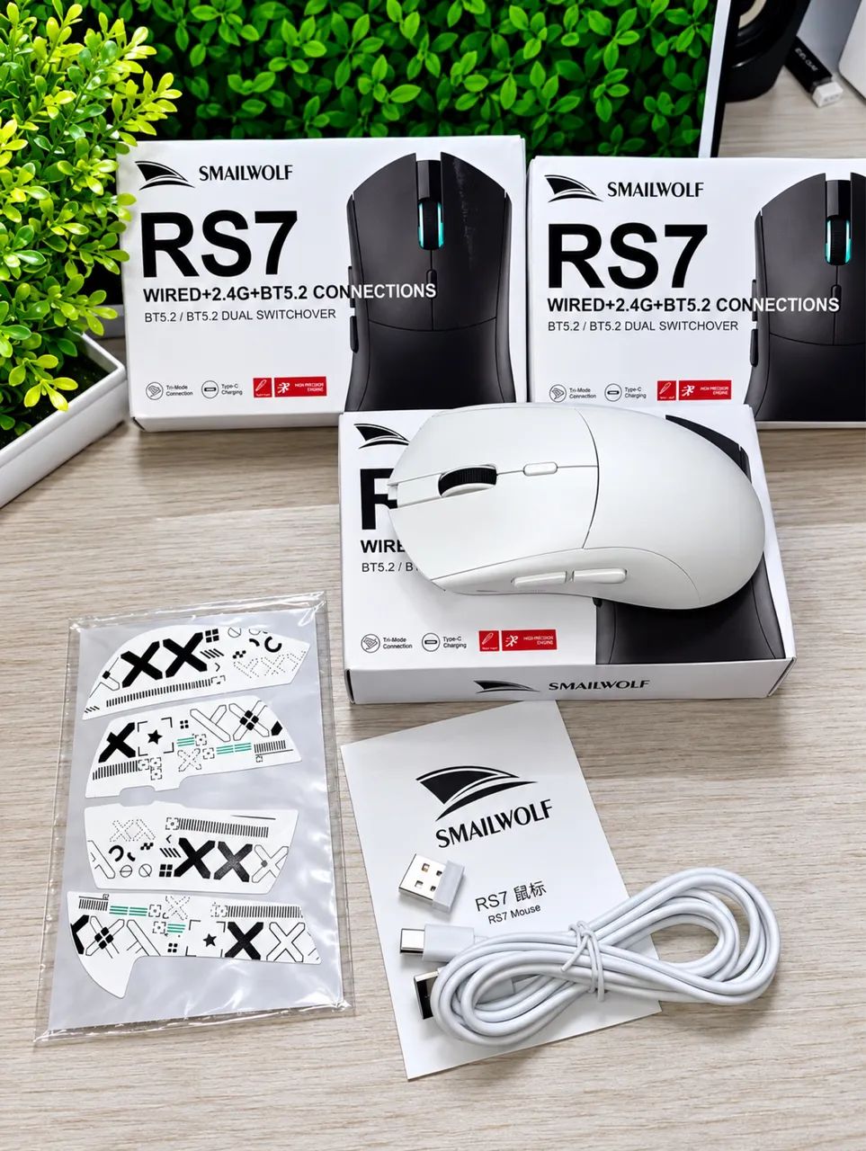 MOUSE GAMER SMAILWOLF RS7 - Foto 2