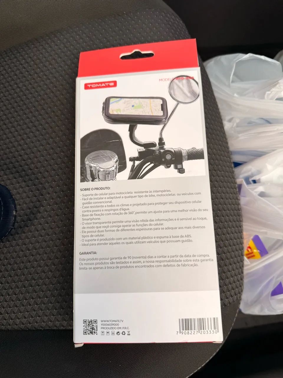 Suporte de Celular Motor/ Bicicleta  excelente  - Foto 3