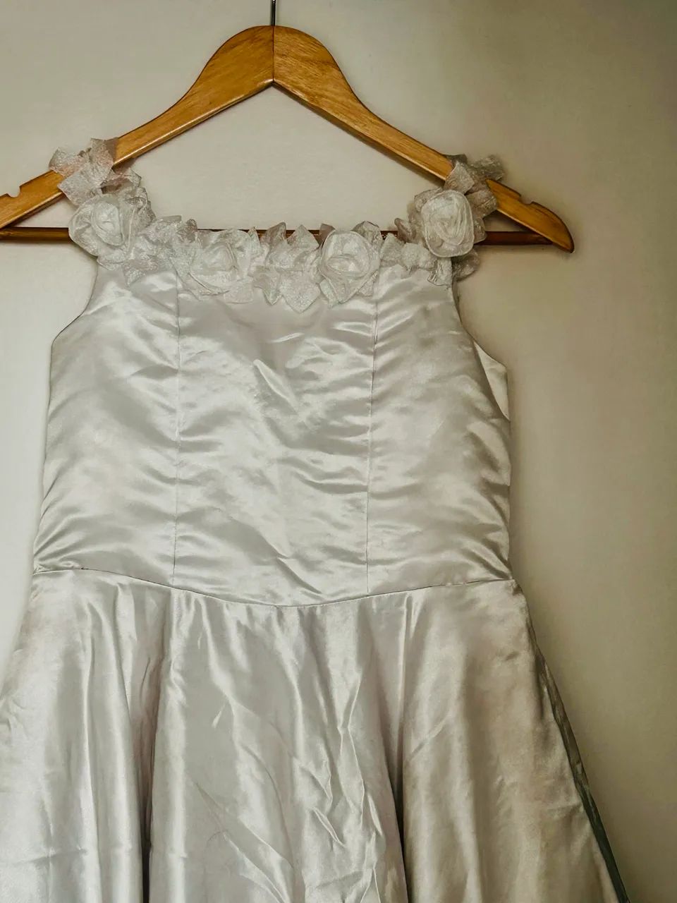 Vestido branco tamanho 12/10 - Foto 4
