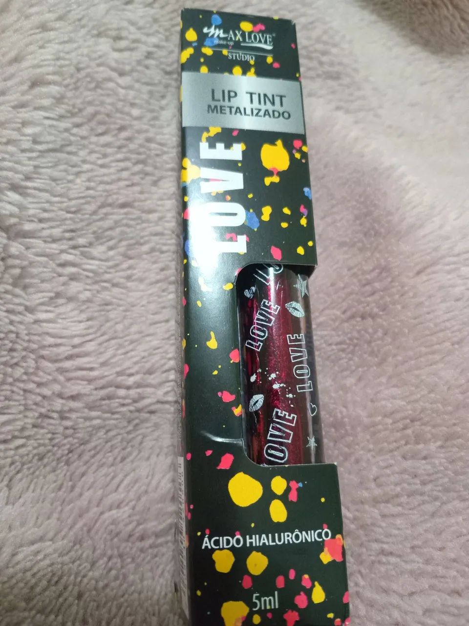 LIP TINT METALIZADO MAX LOVE 