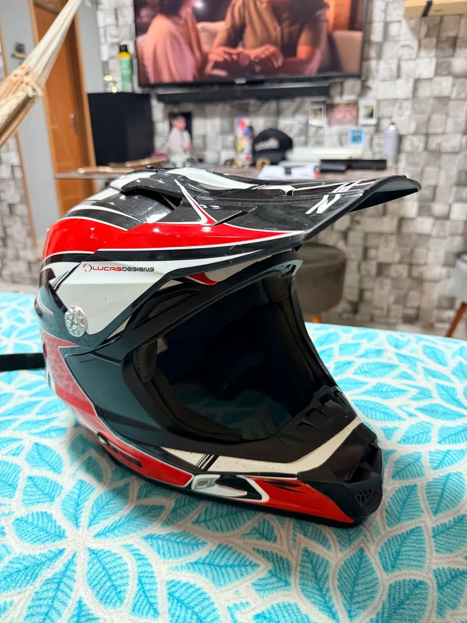 Capacete Zeus 58T Zs-951 Motocross Trilha As W F Ox - Peças para