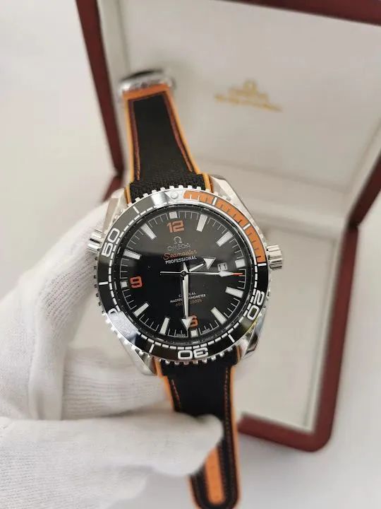 Relógio Estilo Planet Ocean Automático - Aço 904L, Fundo de Vidro e Pulseira de Borracha - Foto 2
