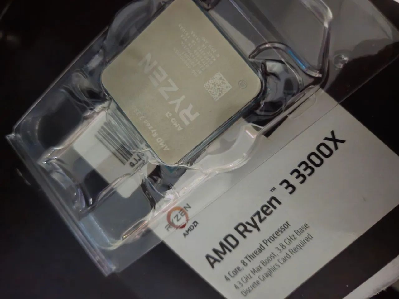 Am4 R3 3300x 4.3Hz Funcionando