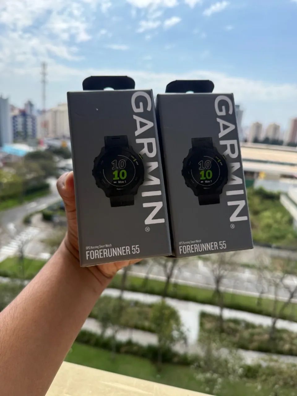 RELOGIO GARMIN ( FORERUNNER 55) PRETO
