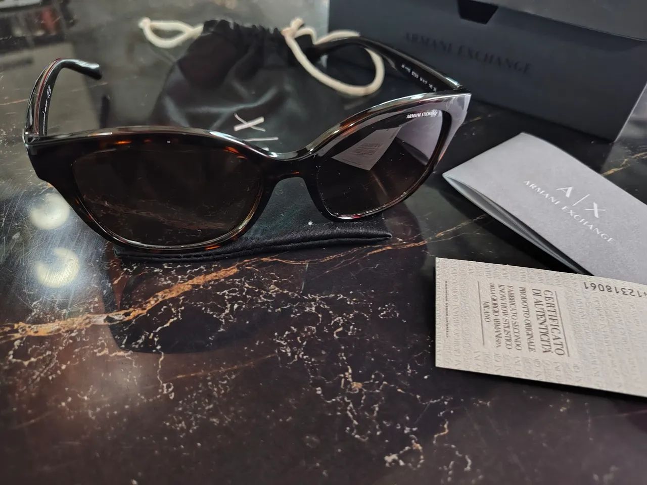 ÓCULOS DE SOL ARMANI EXCHANGE (gatinho) - Foto 4