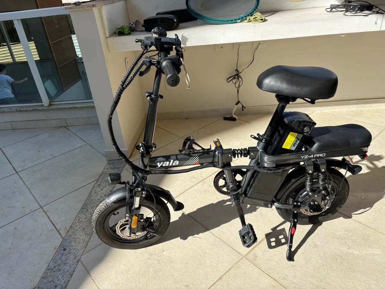 Bicicleta Elétrica Dobrável Yala