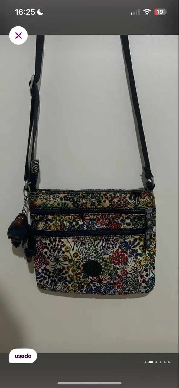 Bolsa Kipling transversal  - Foto 2