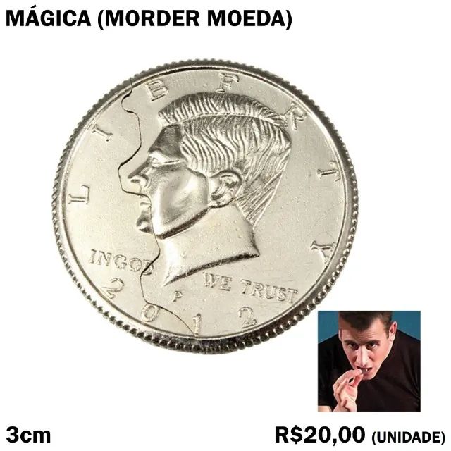 Mágica - Morder Moeda