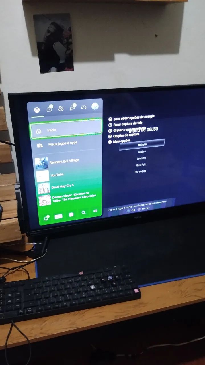 Xbox one fat, com 1 controle 8bit do  - Foto 2
