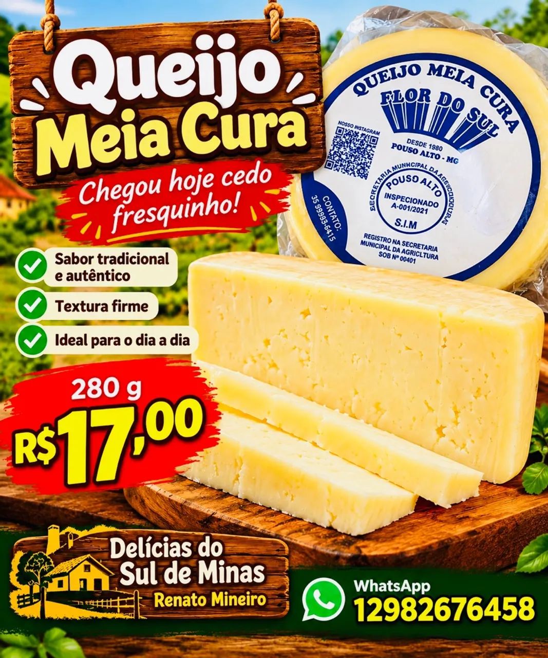 QUEIJO MEIA CURA