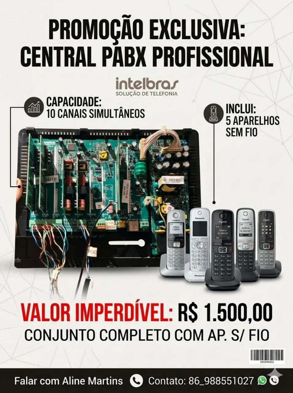 Central Telefônica Intelbras 